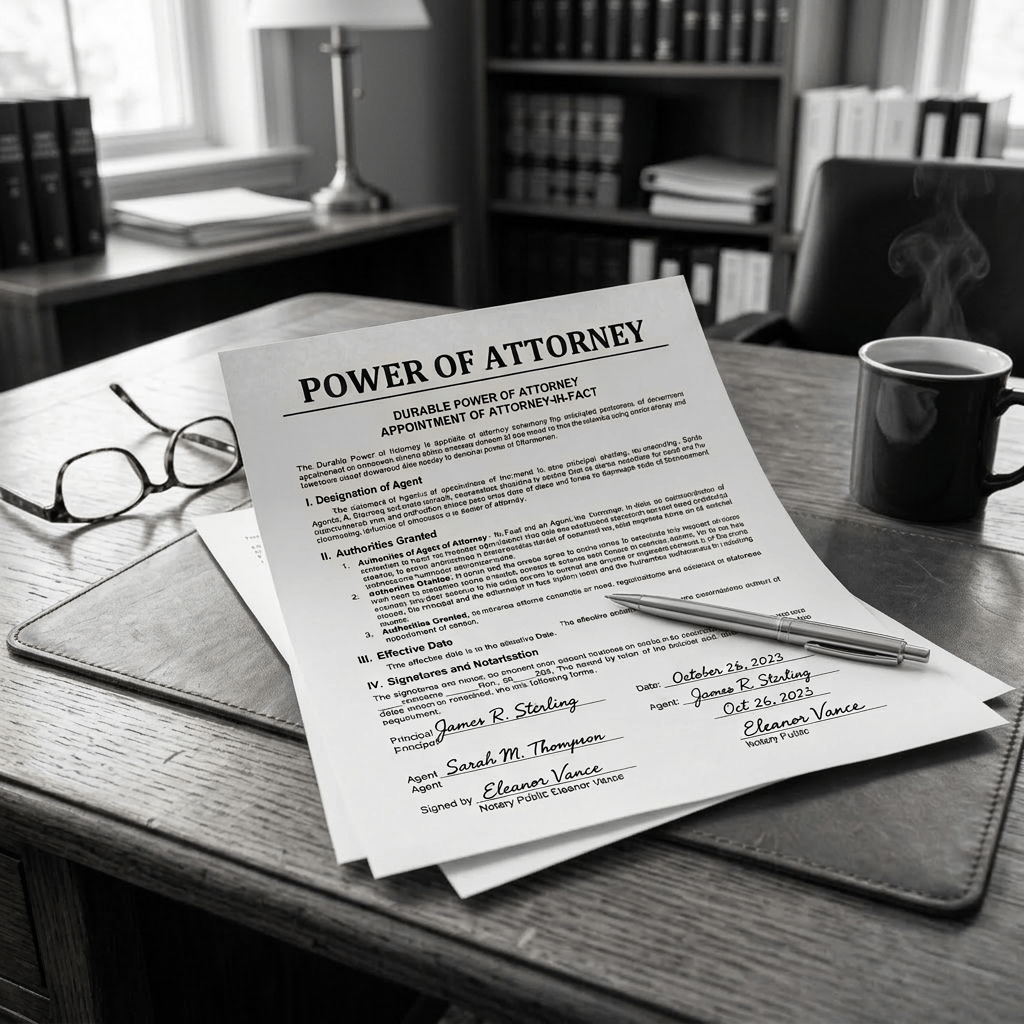 Power of Attorney 